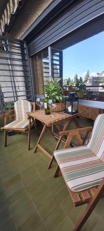 Bright apartment facing the river, Plaza España Sevilla Exterior foto